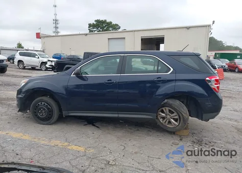 2017 Chevrolet Equinox Ls из США, поврежденный, VIN 2GNALBEK4H1581589